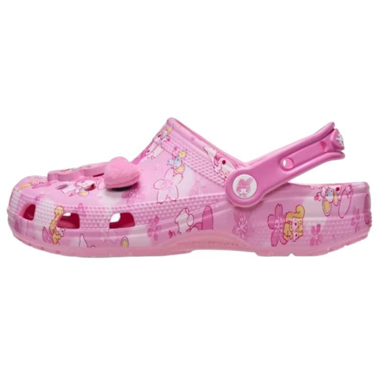 

MY MELODY x Crocs Classic clog Casual Hole Shoes Unisex Pink 37-38 розовый