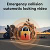 3-inch Motorcycle Dashcam, Waterproof, 720P Front Camera, 480P Rear Camera, Loop Recording, High-definition Night Vision Car Recorder