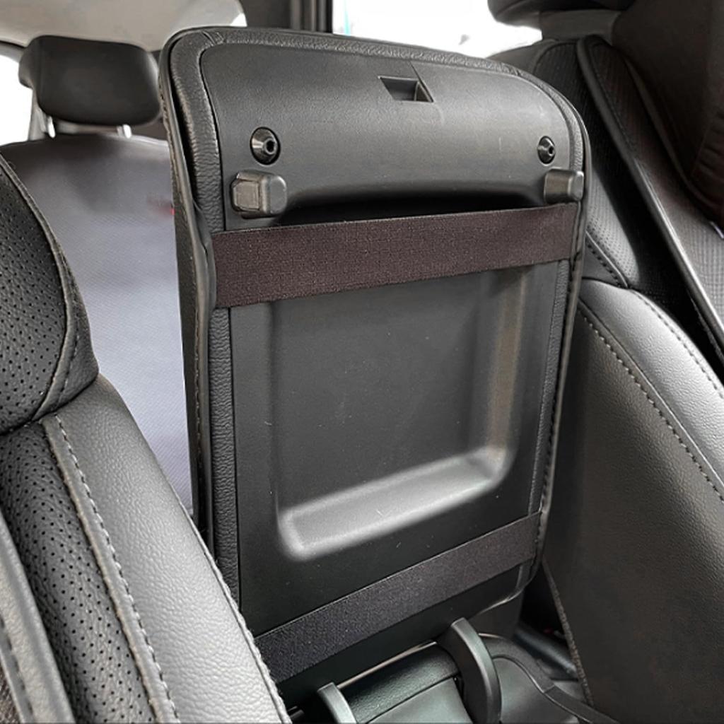 Car Center Console Armrest Cover for Hyundai Tucson 2022 2023 Leather Anti-Scratch Central Box Lid Protector Cushion Interior Accessories-Carbon