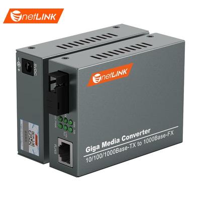 NetLINK LED-Display Glasfaser-Transceiver