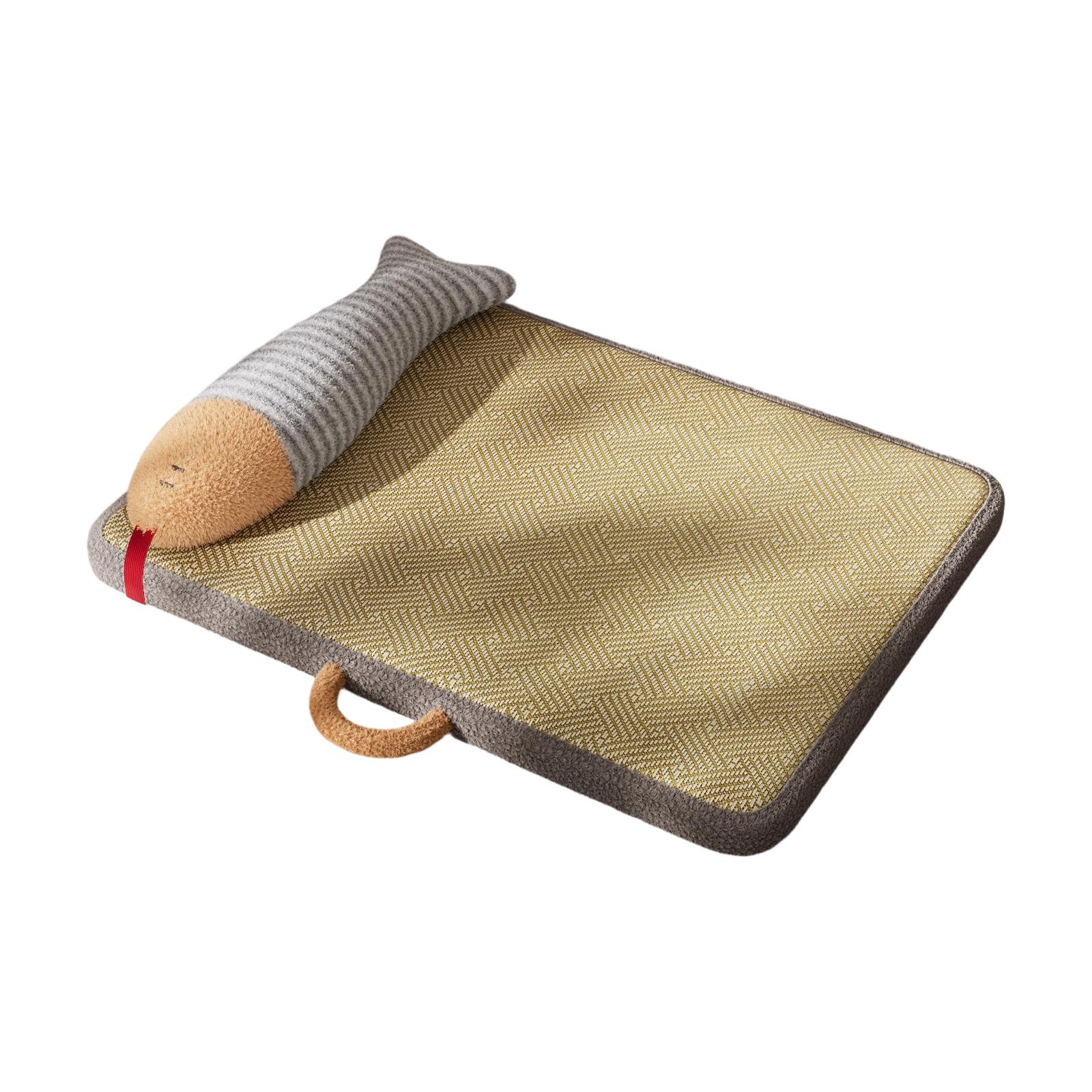Dog s  Cool In Summer, Rattan Dog Mat, Cat s  Thick Sponge, Pet Cool Mat That Can Be Disassembled And Washed M