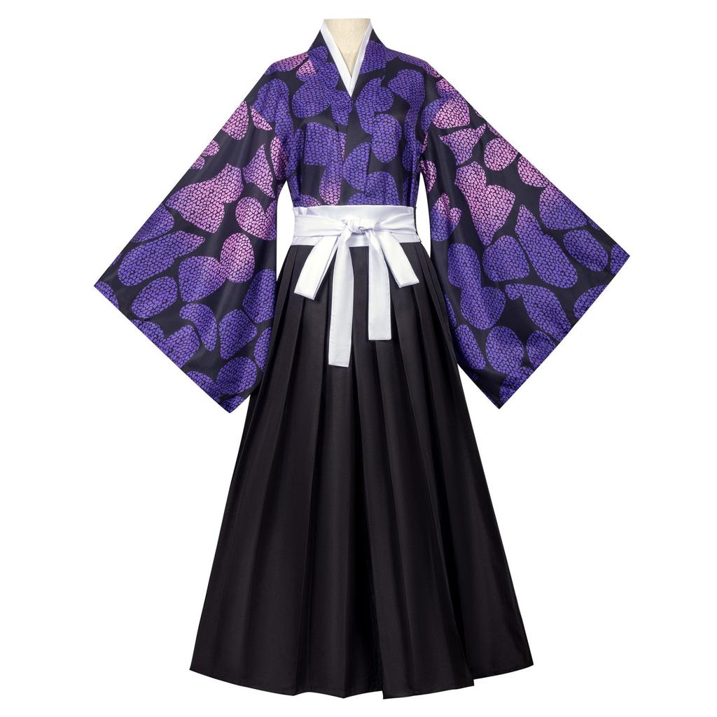 Costume Cos Ghost Slayer Blade Winding One Sword Ghost Black Death Mou Cosplay Costume Men's Suit Jikuni Iwakatsu