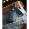 Key Fob Cover for CX9 CX5 CX50 CX90 CX30 Leather Key Case Keychain Car Key Holder Protector (Blue)