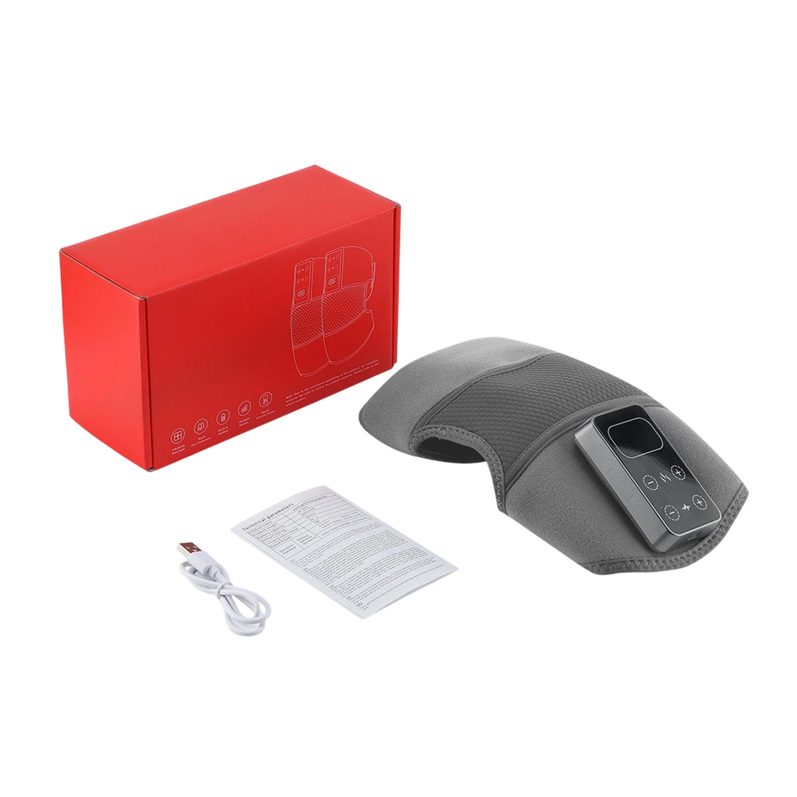 

This Smart Knee Massager Uses Unique Graphene Heating Technology. Combined With High Frequency Vibration Massage Of Acupoints One Size