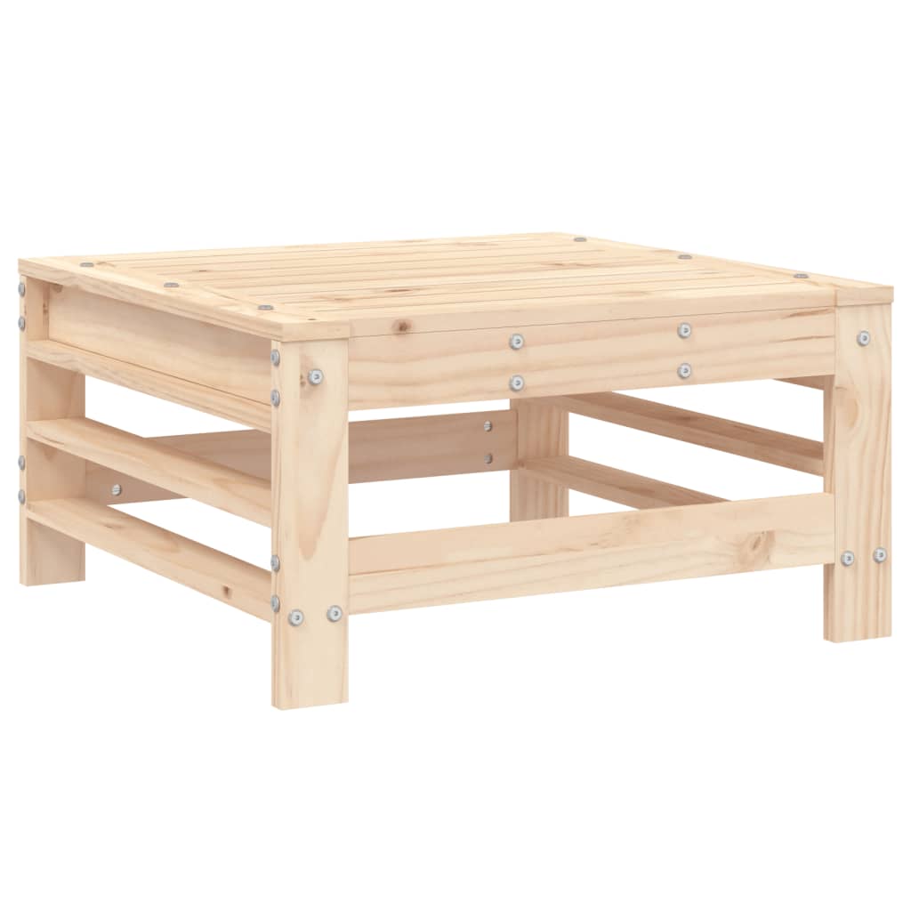 Garden Stool Solid Pine Wood