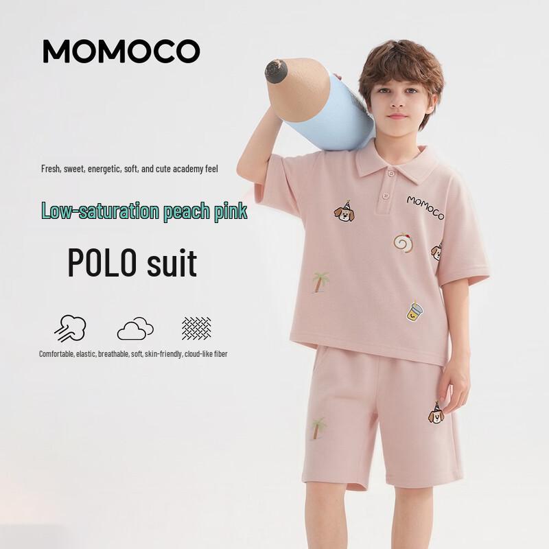 MOMOCO Boy s 2026 Summer Fashion Two-Piece Set 105