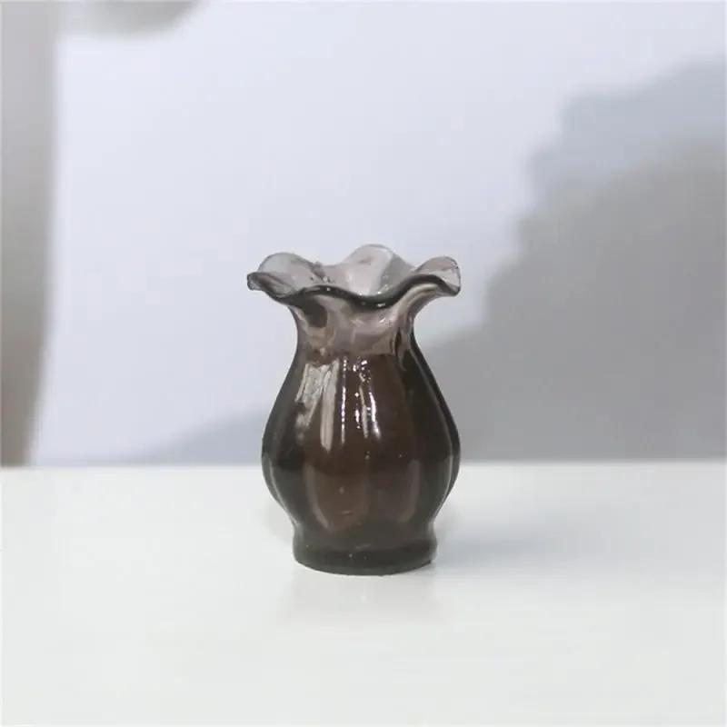 Puppenhaus Miniatur Essen und Spielszene Modell Puppe Mini Keramik Töpfervase Puppenminiaturen Klassisches Miniaturspielzeug Heimdeko