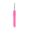 2.0-10mm Multicolor Ergonomic Handle Craft Tools Knitting Needles Crochet Hook Weave Yarn Aluminum