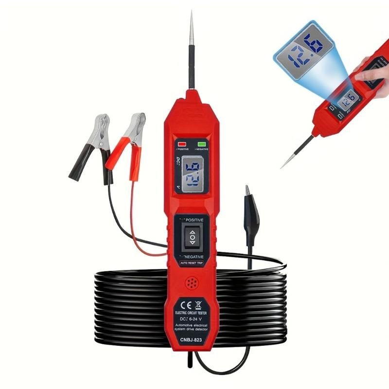 Professional Multimeter Automotive Circuit Tester With Voltages Display For Car And Motorcycles 3.5-36V Electrical System