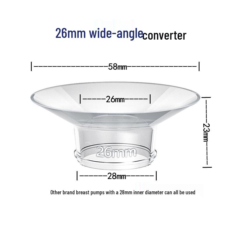 Wearable Hands-Free Breast Pump Flange Converter for Spectra and Newby by Little Bear