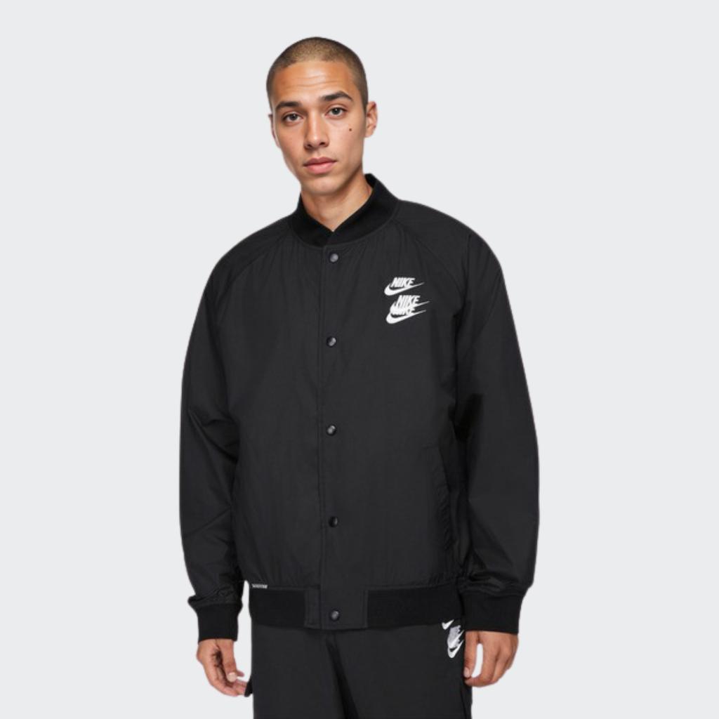 Nike Alphabet Logo Print Webjacke Herren Oberbekleidung Schwarz DA0648-010