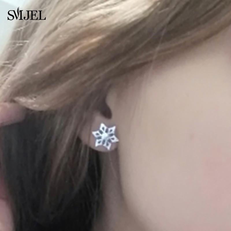 Fashion Genshin Impact Earring Stainless Steel Hydro Dendro Anemo Electro Cryo Pirate Earrings For Women Cosplay Ear StJewelry