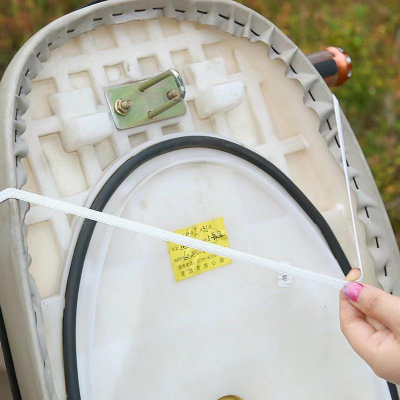 Sunscreen Electric Car Seat Cover with Aluminum Foil Film - Heat Insulation Reflective Design for Car and Motorcycle