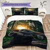 Grogu Butterflies Threepiece Set 1 Duvet Cover 2 Pillowcase Without Core Without Core Christmas Birthday Gift Soft And Comfortable