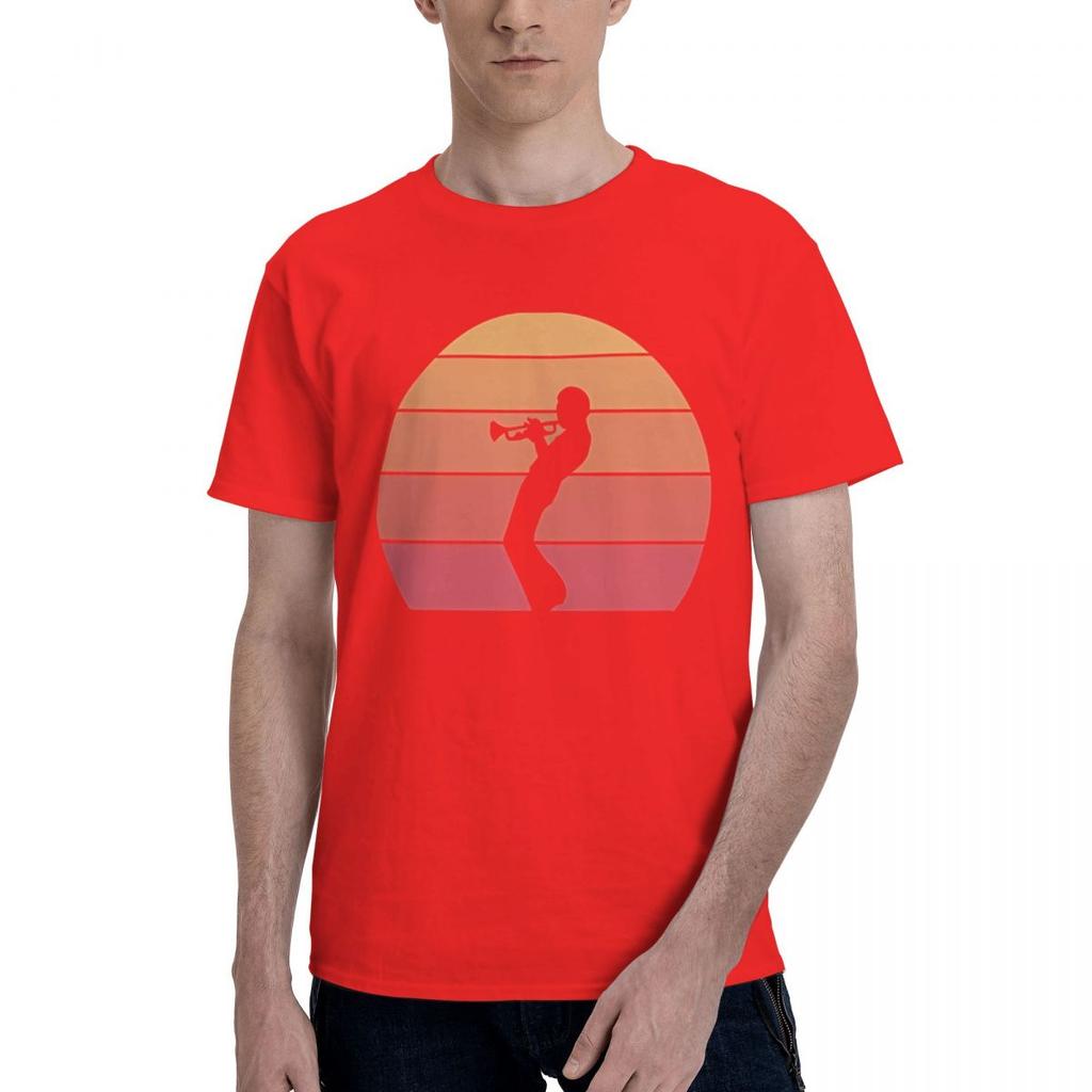 Miles Davis Trumpet Sunset 100 Cotton Casual Breathable Confortable Vintage New Gifts And TShirts Graphic Tee