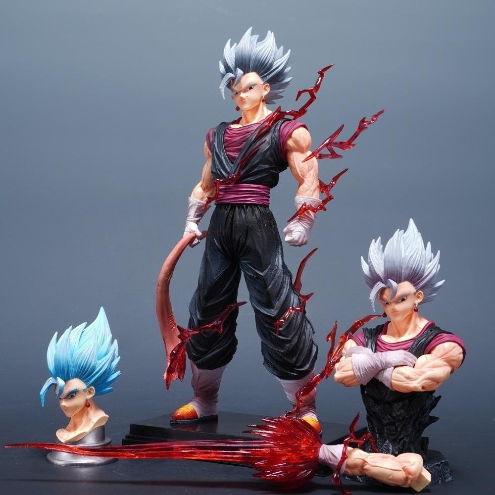 32cm/12.6in Anime Dragon Ball Figure Limited Colour Vegetto Action Figures Pvc Statue Desktop Ornamen Collection Model Playthings Gifts