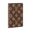 LOUIS VUITTON Monogram 130 Coated Canvas Passport Holder Women's Ebony M27612