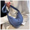 New Women's Messenger Bag Fashion Casual Nylon Dumpling Bag Women's Versatile Shoulder Bag Trend Lightweight Small Cloth Bag