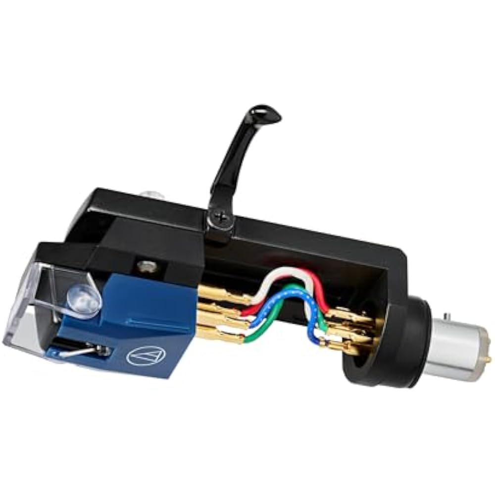 Audio-Technica AT-VM520xEB/H VM-Type Stereo Cartridge AEX 2026 Award-Winning, Includes AT-LT10 He...