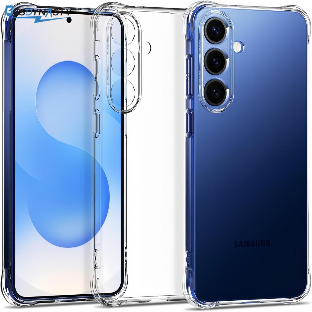 Transparent Without Yellowing TPU Shockproof Phone Case For Samsung For Galaxy S26 S25 FE S24 S23 UItra A57 A37 A17 A56 - Clear