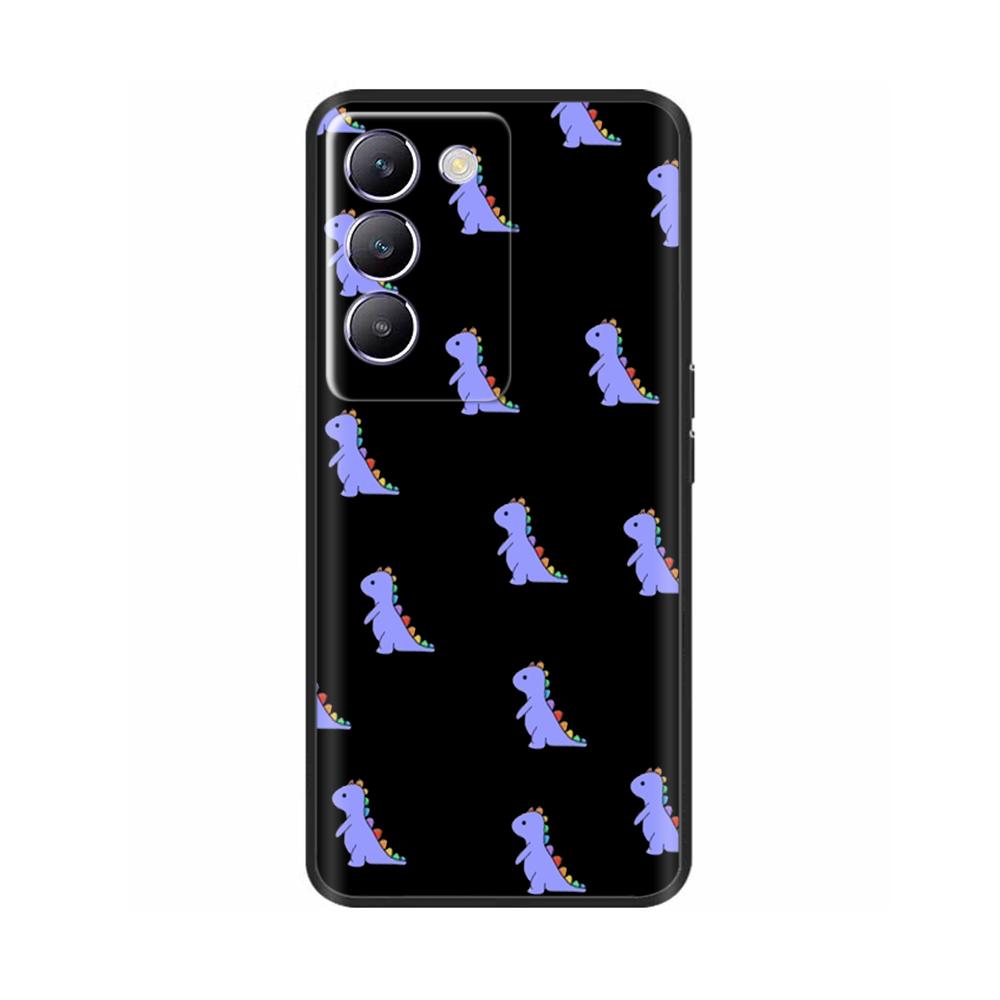 For Vivo V30 V40 SE Phone Case Shockproof Silicone Soft Bumper Cases For Vivo V40 SE V30 SE Luxury Painted Protection Back Cover