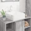 VidaXL White Washbasin 37x37x13 Cm Ceramic Square 153341