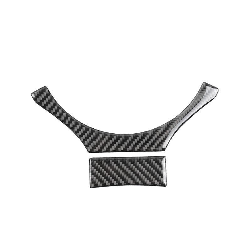For Lexus IS250 NX200 200t 300h 2013 2014 2015 2016 2017 2018   Car Carbon Fiber Inner Steering Wheel Button Trim Cover