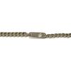 Used LV Stone Tiger Eye Pendant (M62668, 7984) with Collier LV Signature Logo Padlock. Stone Brown Men's from Japan