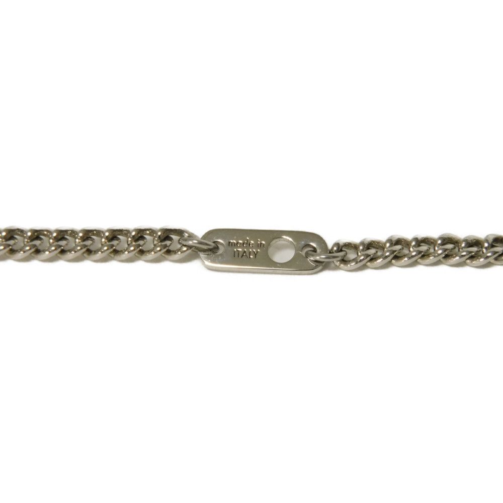 Used LV Stone Tiger Eye Pendant (M62668, 7984) with Collier LV Signature Logo Padlock. Stone Brown Men's from Japan
