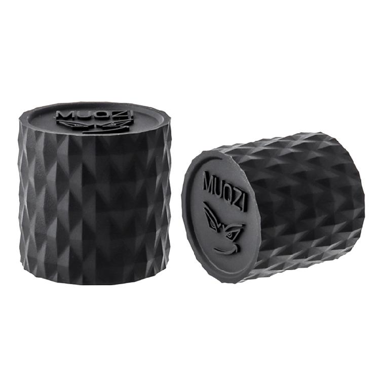 1 Pair of Colorful Silicone Mountain Bike Bicycle Handlebars Grip End Plug Caps 1