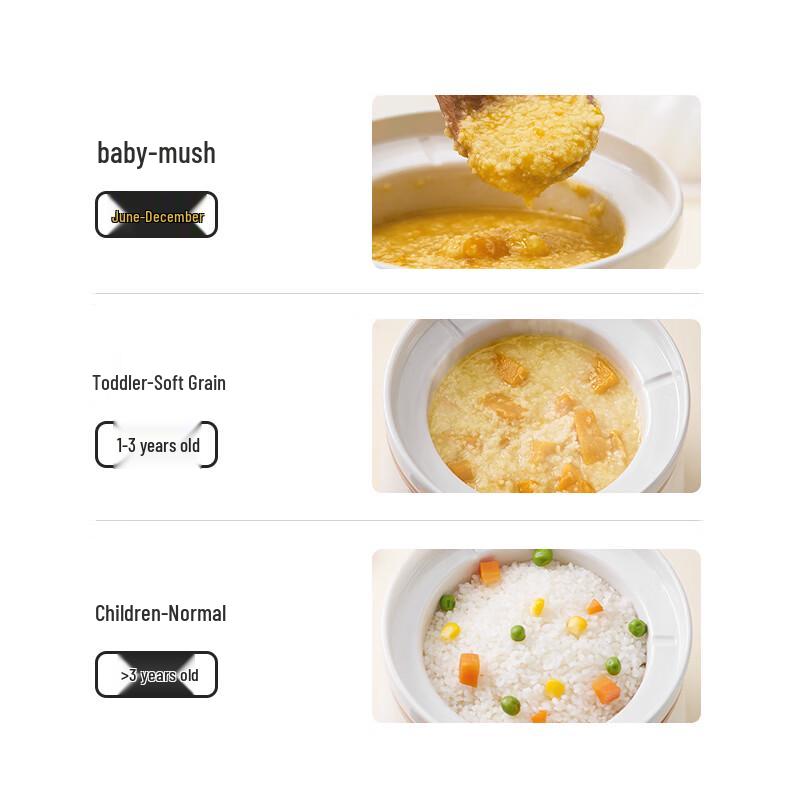 PLODON Baby Food Maker & Electric Stew Pot