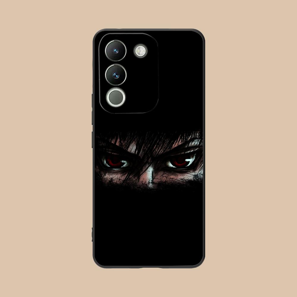 

Anime Eyes Phone Case for VIVO Y77 76 75 74 73 72 58 56 55 51 50 38 36 Y19 Y18 Y03 Y01 5G Soft TPU Shockproof Cover vivo Y01
