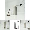 Highquality Stainless Steel Manual Coffee Grinder With Removable Hand Crank For Home Brewing Enthusiasts