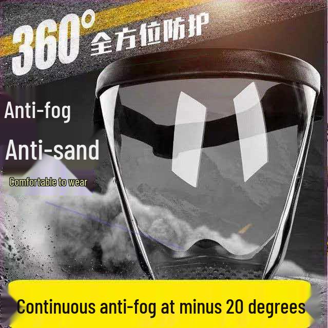 Beschlagfreie, hochtransparente, schlagfeste Schweißschutzmaske & Schutzbrille