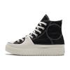 New Chuck Taylor All Star Construct Hi Black Vintage White A05094C
