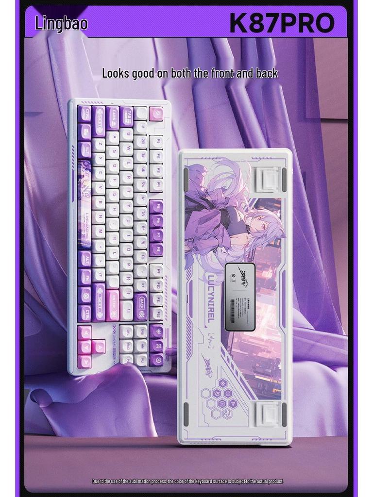 K87 Tri-Mode Customizable Bluetooth Wireless Mechanical Gaming Keyboard