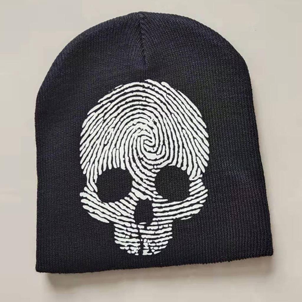 Multifunctional Comfortable Hat Handmade Hat Letter Knitted Hat for Daily Warm Accessory for Winter Fashion