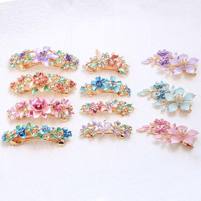 Korean Colored Wreath, Headgear, Hairpin, Female High-End Hairpin, Dopamine Back Of Head, Ponytail Hairpin, Hair Accessory.