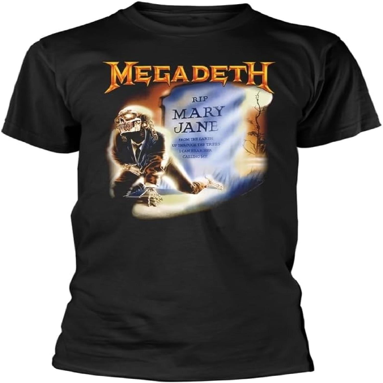 

Megadeth Mary Jane Официальная футболка Мужская Унисекс S чёрный
