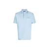 Polo SS23 Solid Pocket Pullover Short Sleeve Polo Shirt Men Tops Light-Blue 710900790-006