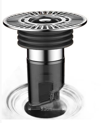 Stainless Steel Extended Shower Drain Core Block With Large Debris Filter Insert Drain Core For Home Kitchen Bathroom