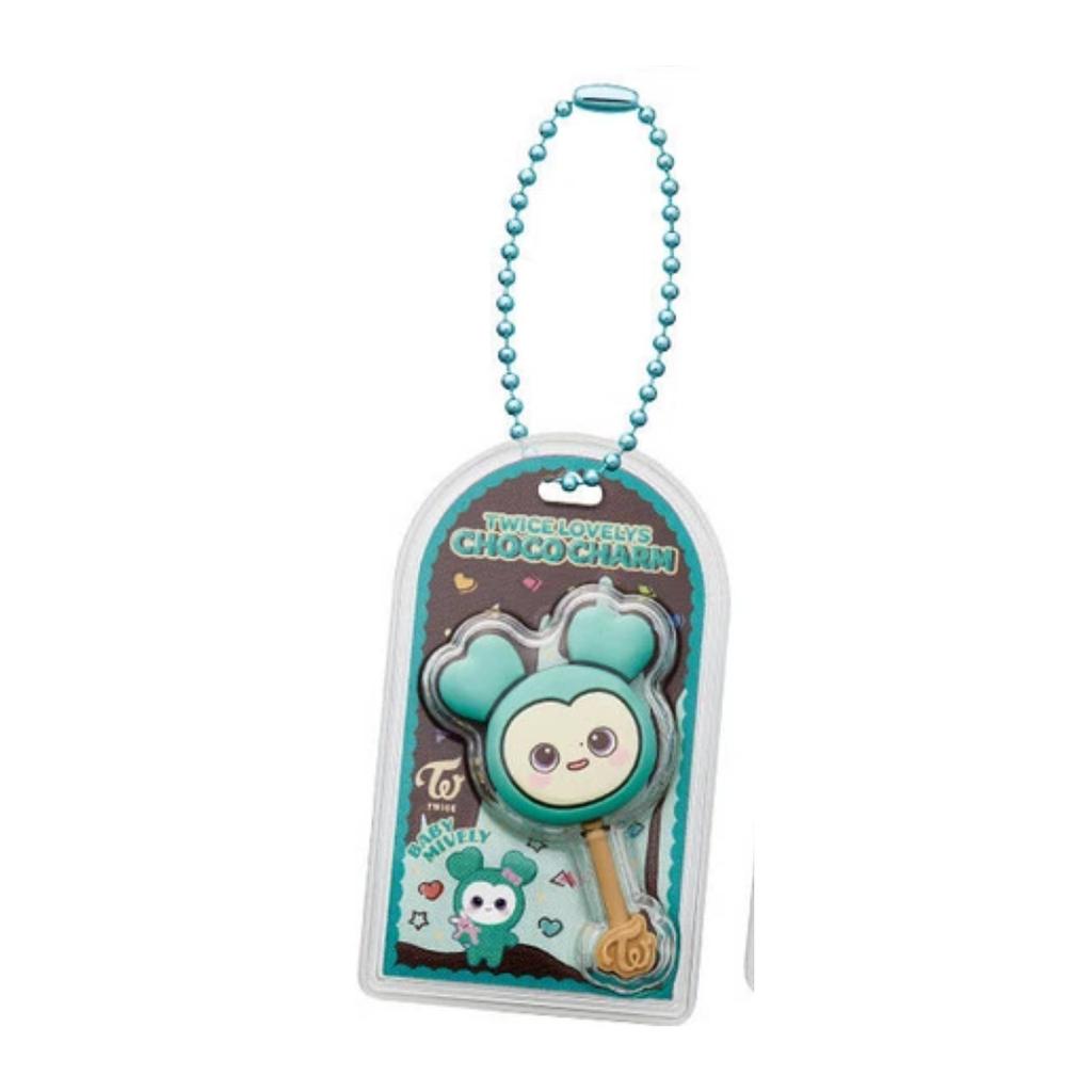 TWICE LOVELYS Mini-Schokoladenriegel-Anhänger (Nur Anhänger) JAPAN BANDAI OFFIZIELL