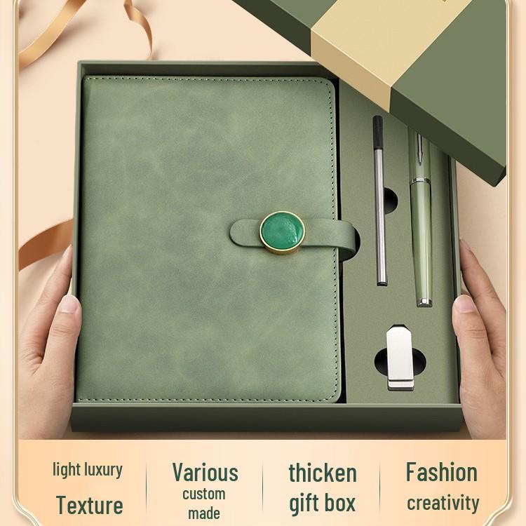 A5 Luxury Business Notebook Gift Set with Custom Logo