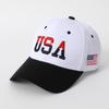 Hat Large Embroidered Cotton American Flag Baseball Cap Classic Usa Embroidered Cap
