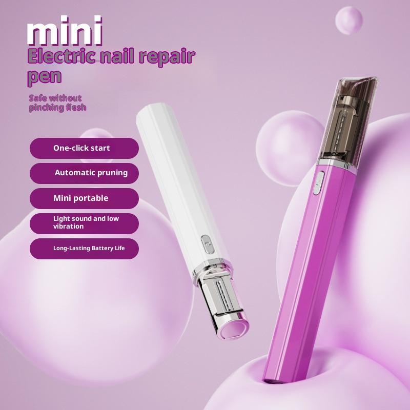 USB Rechargeable Electric Nail Clippers Trimmer Safe For Babies Kids Adults Home Travel Use Personal Grooming Essential