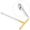 T Type T-handles Wrench Hex Socket Wrench 27cm/10.63\" 1/2-inch 19cm/7.48\" High-carbon Steel Inner Hexagon Silver And Yellow
