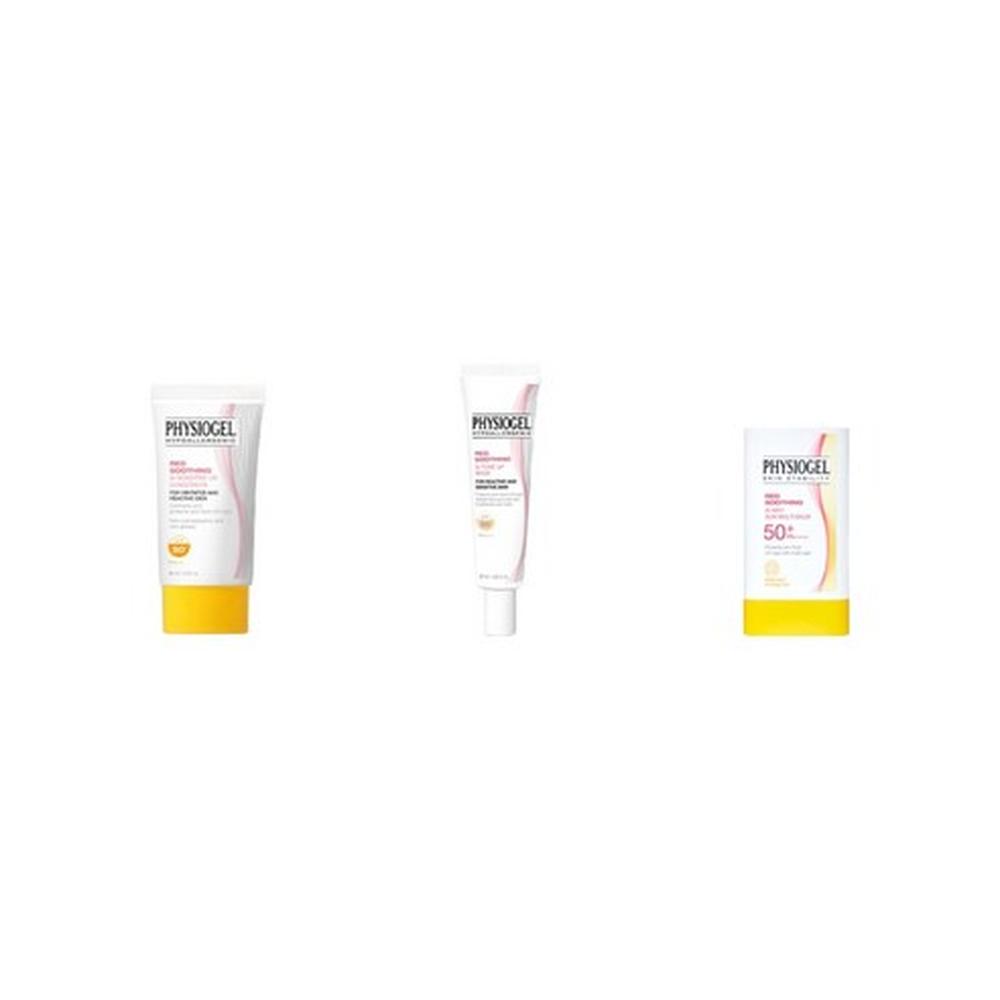 Physiogel Red Soothing AI Sensitive UV Sunscreen Advanced SPF50+ PA++++ 40ml Daily Protection Lightweight, Korean