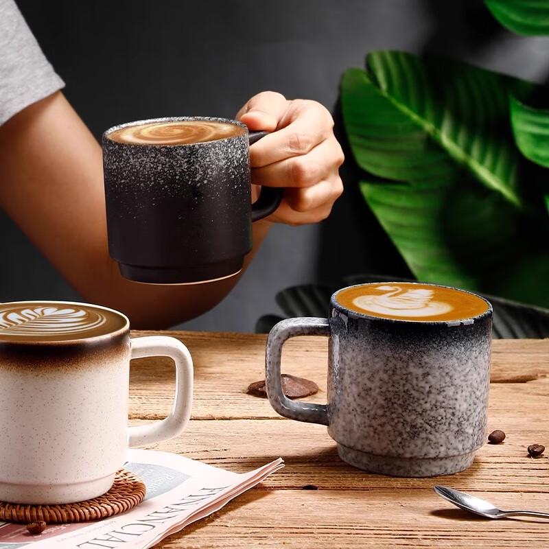 Vintage Japanese Style Ceramic Coffee Mug