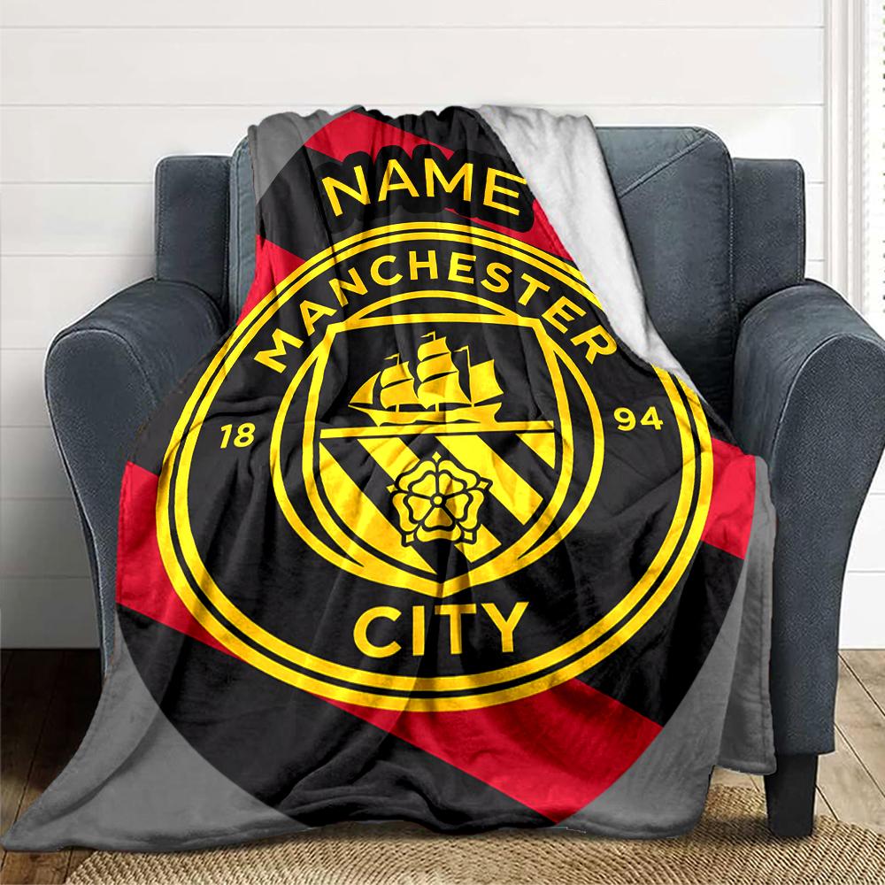 Custom Name "CAN CH Emblem Design" blanket for Couch & Bed, Plush Cozy Fuzzy Blanket Super Soft & Warm Blankets for Fall and Winter. 0908251