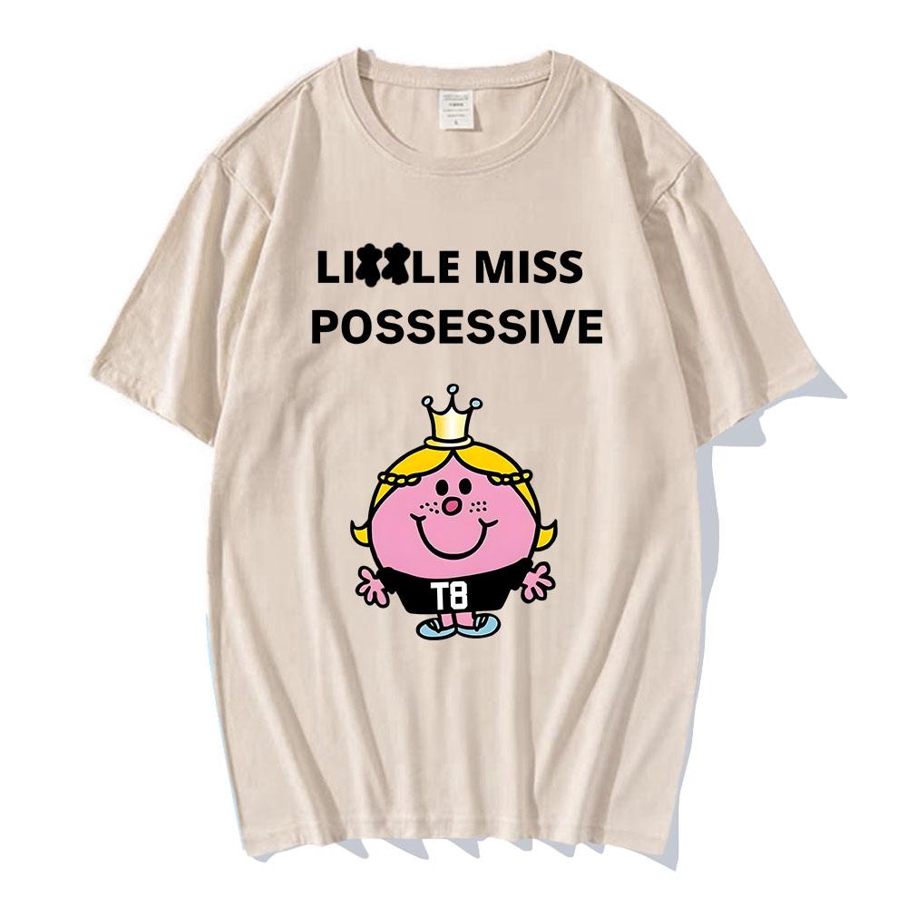 Tate McRae Singer Graphic Tshirts Miss Possessive World Tour 2025 Tee Cotton High Quality Male T Shirt Unisex Streetwear Men Top